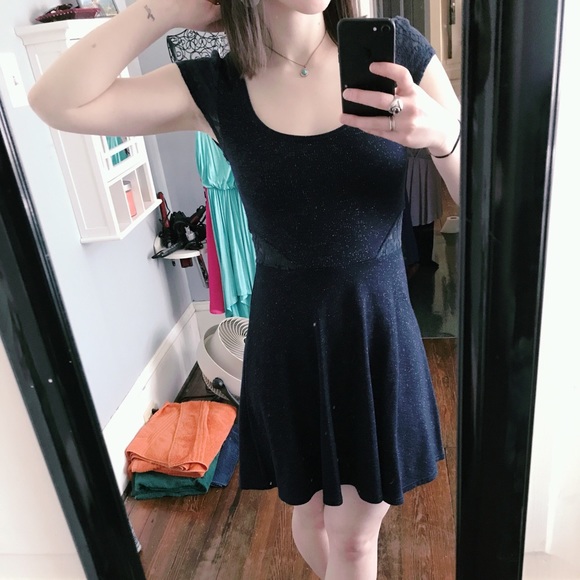 Navy Blue Dress - Picture 1 of 3